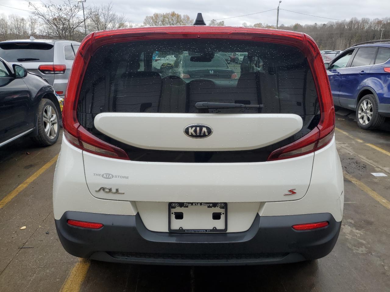 2020 KIA Soul VIN KNDJ23AU0L7018169 Copart auction photo, front end / minor dent/scratches damage thumbnail 6