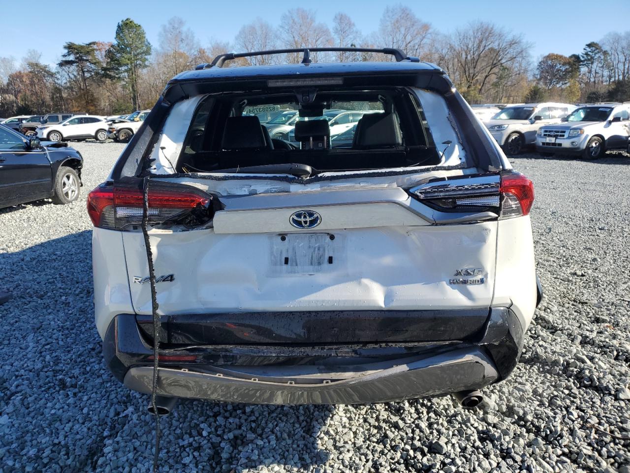 2019 Toyota RAV 4 VIN 2T3EWRFV6KW040335 Copart auction photo, rear end damage thumbnail 6