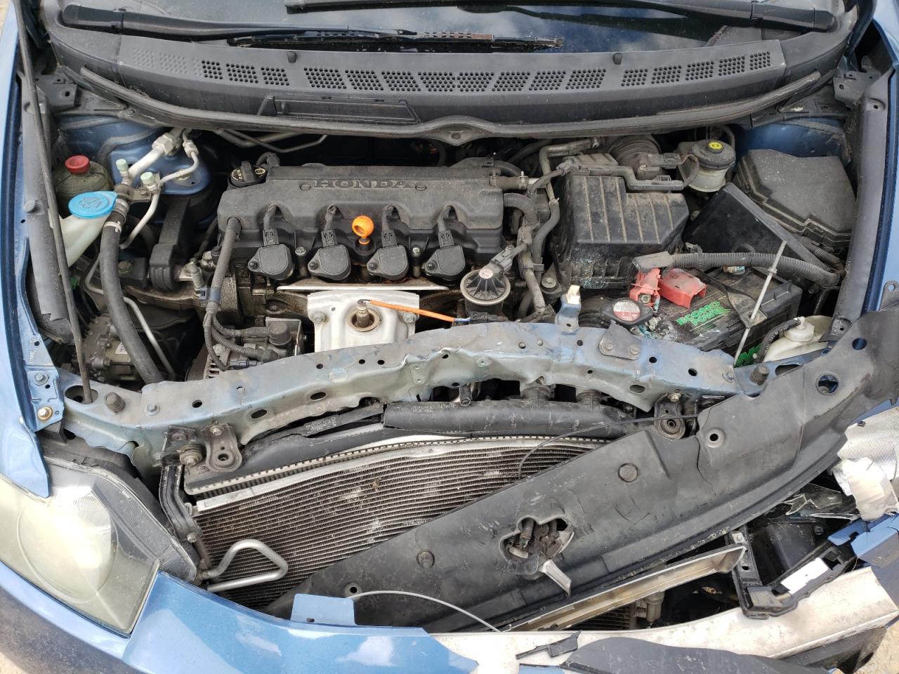 2011 Honda Civic VIN 19XFA1F67BE022239 Copart auction photo, front end / side damage thumbnail 11