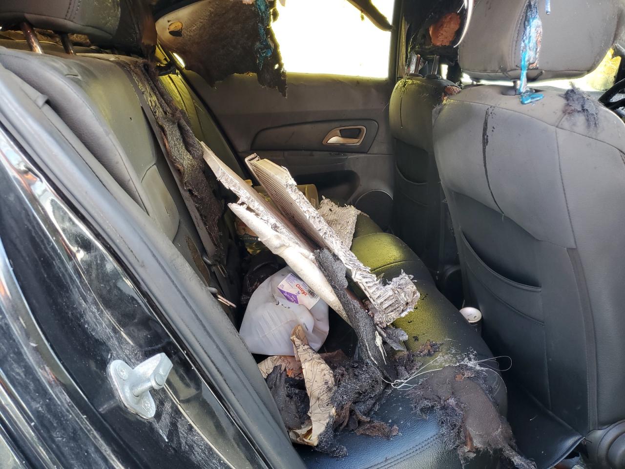 2013 Chevrolet Cruze VIN 1G1PH5SB8D7252247 Copart auction photo, burn - engine / burn damage thumbnail 10
