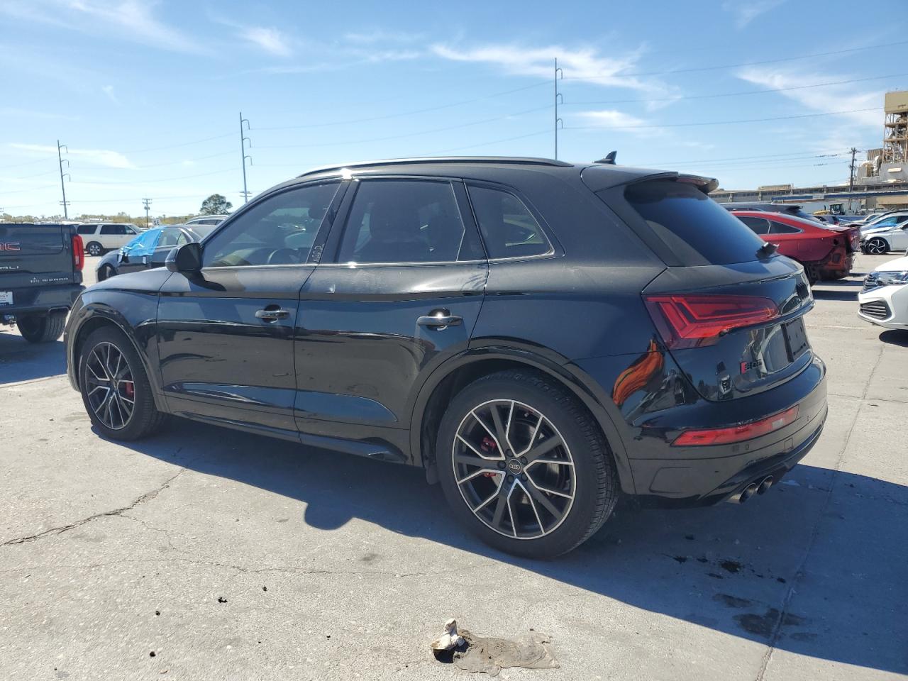 2024 Audi SQ5 VIN WA1B4AFY2R2018589 Copart auction photo, vandalism damage thumbnail 2