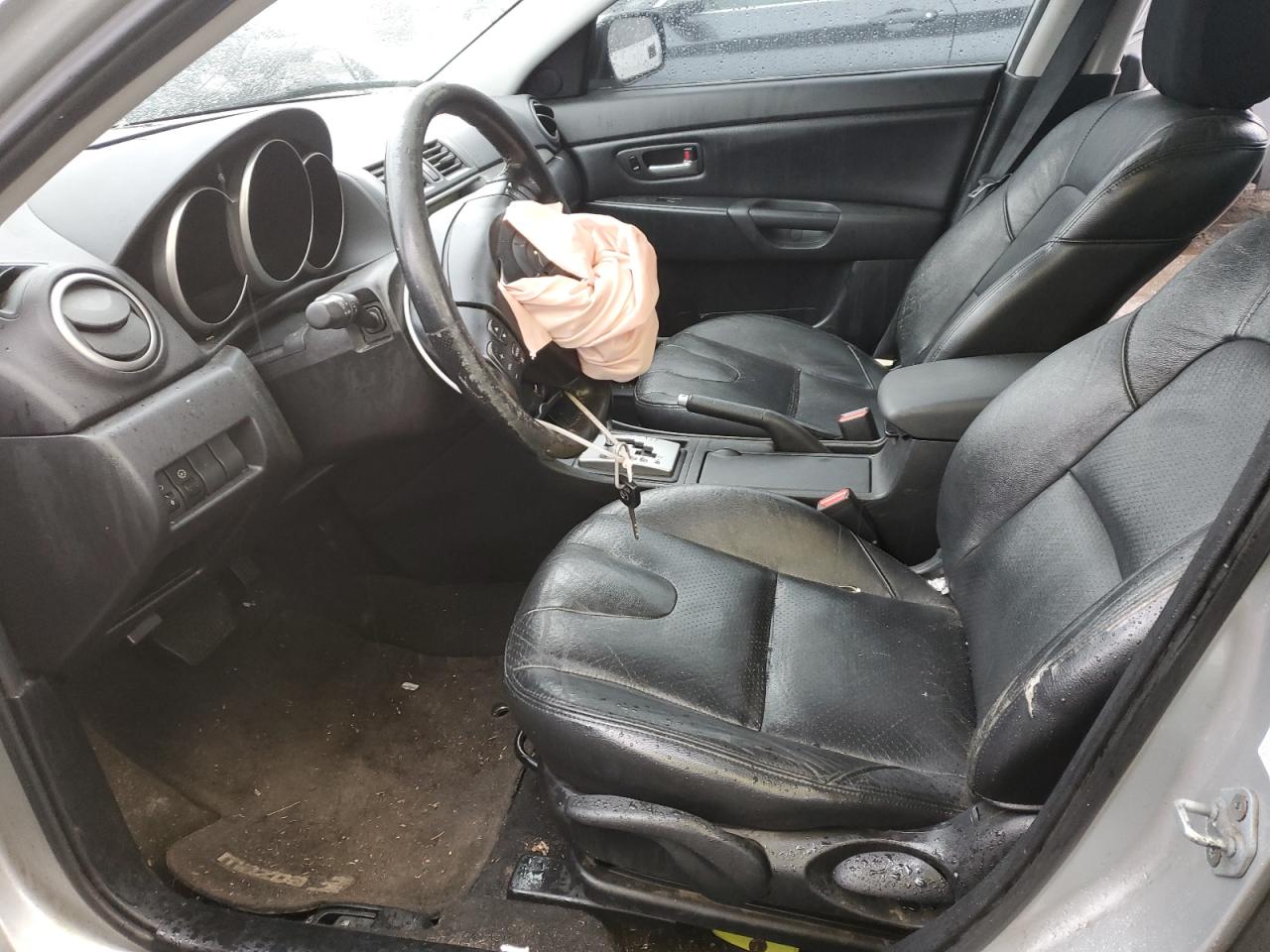 2006 Mazda 3 VIN JM1BK324161539542 Copart auction photo, front end / side damage thumbnail 7