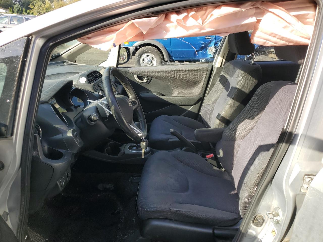 2013 Honda Fit VIN JHMGE8H59DC005750 Copart auction photo, side damage thumbnail 7