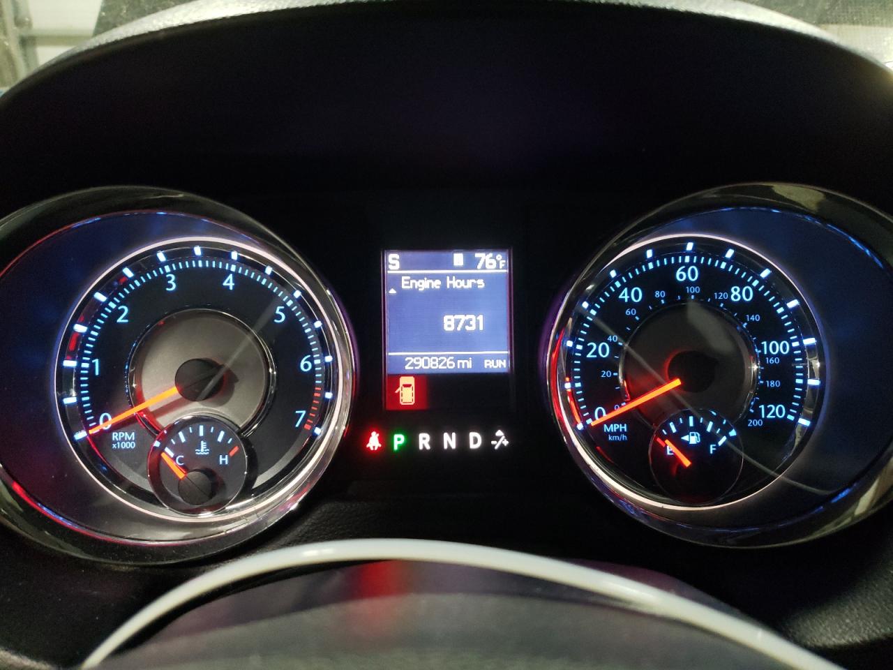 2012 Chrysler Town & Country VIN 2C4RC1BG1CR282416 Copart auction photo, mechanical damage thumbnail 9