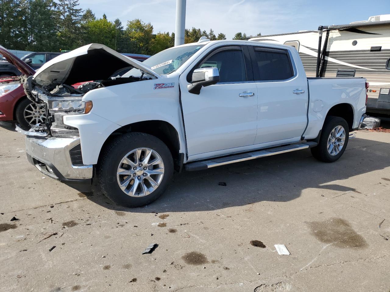 2021 Chevrolet Silverado VIN 3GCUYGED5MG327963