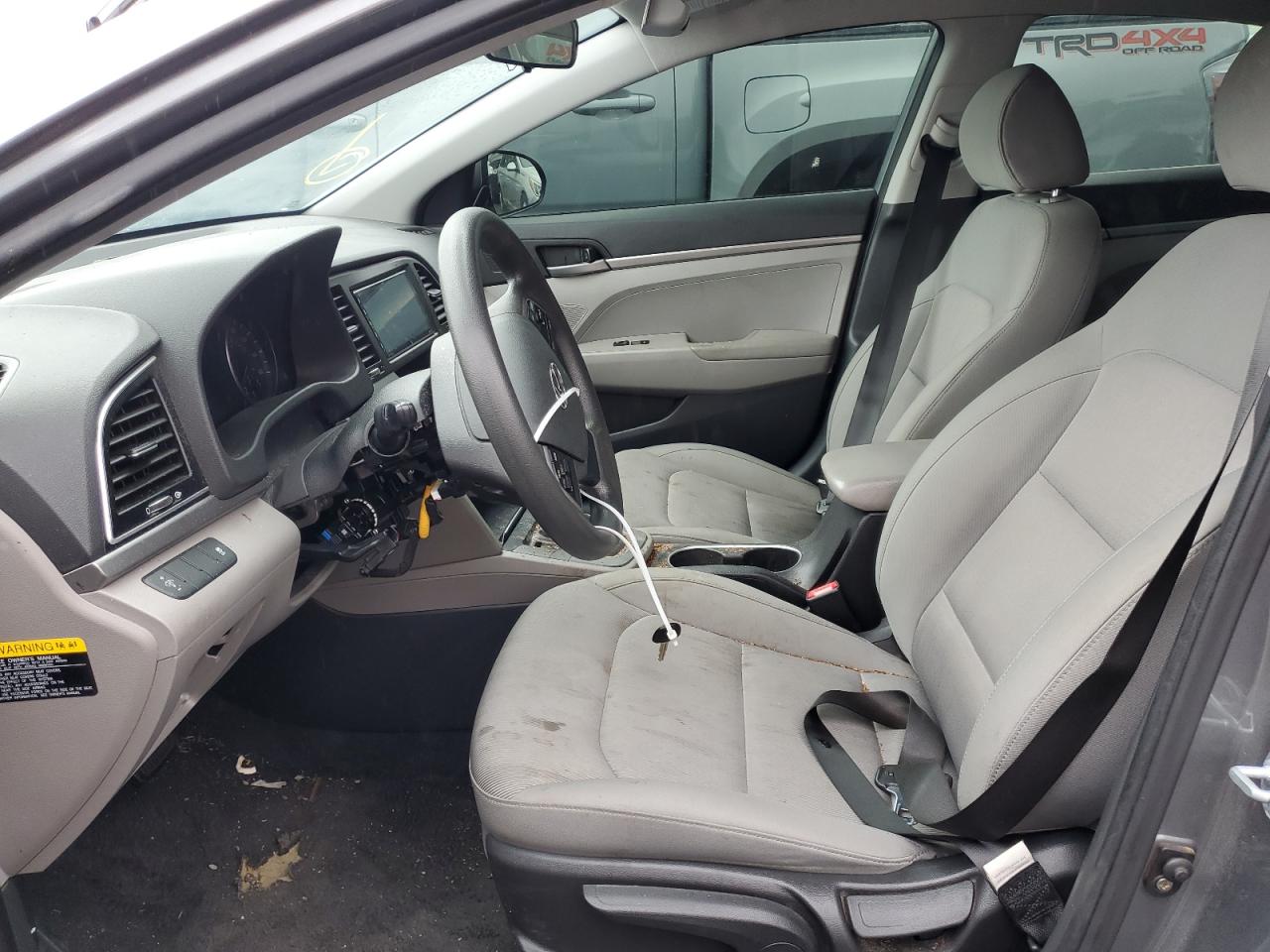 2017 Hyundai Elantra VIN KMHD74LF0HU116769 Copart auction photo, mechanical / minor dent/scratches damage thumbnail 7
