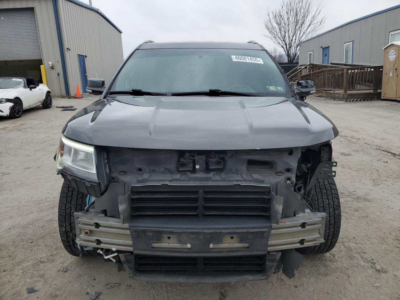 2017 Ford Explorer VIN 1FM5K8DH3HGA65745 Copart auction photo, front end / side damage thumbnail 5