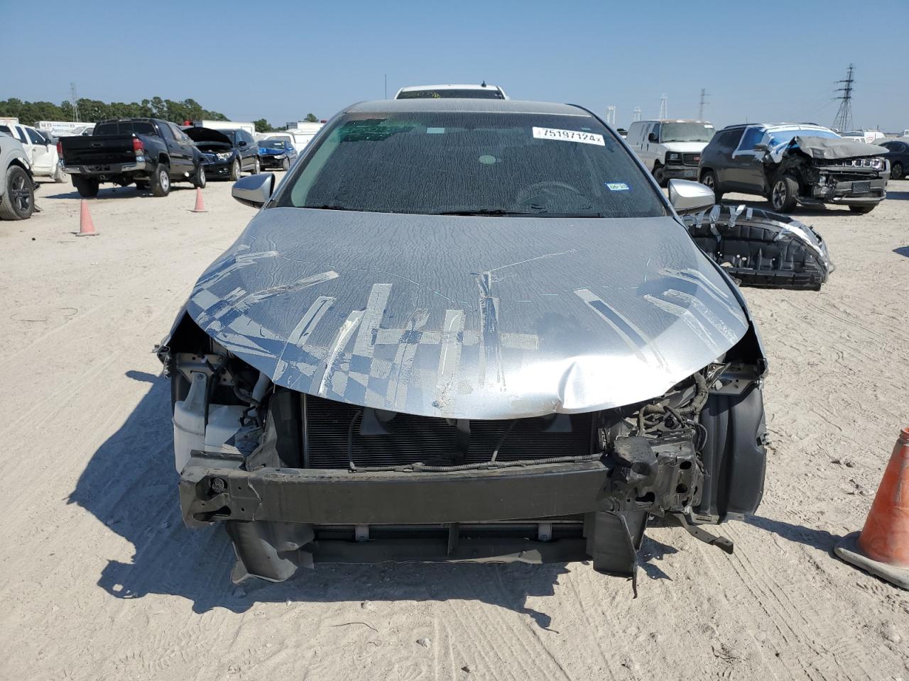 2015 Toyota Camry VIN 4T1BF1FK5FU048970 Copart auction photo, front end damage thumbnail 5