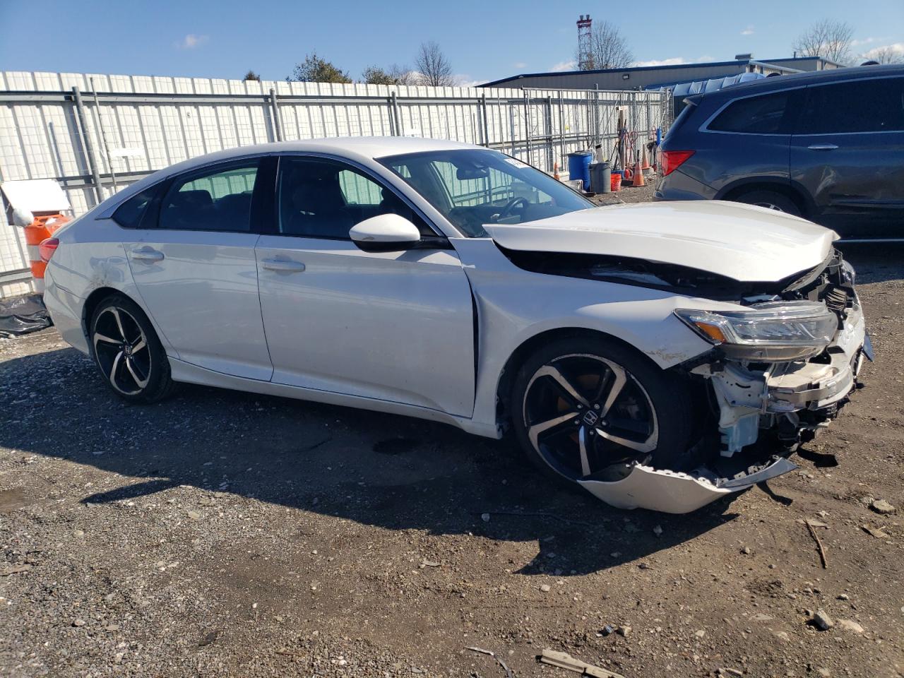 2018 Honda Accord VIN 1HGCV1F34JA150034 Copart auction photo, front end / minor dent/scratches damage thumbnail 4