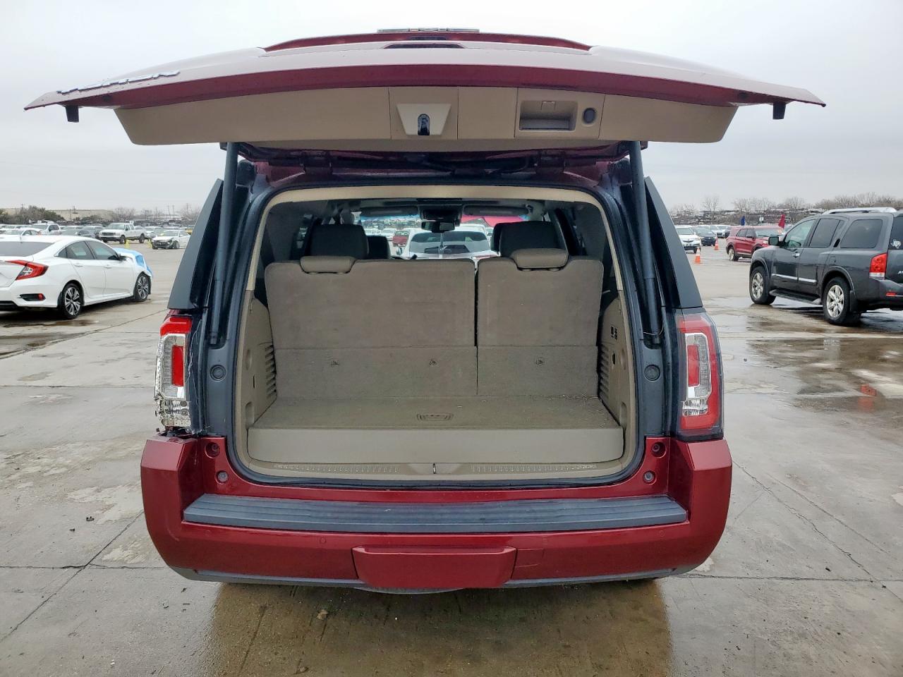 2017 GMC Yukon VIN 1GKS1BKCXHR339546 Copart auction photo, rear end / front end damage thumbnail 6