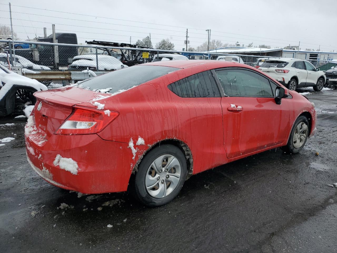 2013 Honda Civic VIN 2HGFG3B58DH513533 Copart auction photo, front end damage thumbnail 3