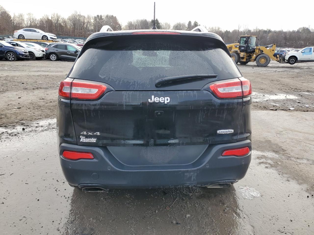 2017 Jeep Grand Cherokee VIN 1C4PJMCS8HW589873 Copart auction photo, front end / side damage thumbnail 6