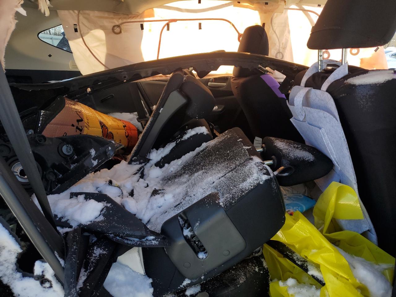 2016 Honda CR-V VIN 2HKRM4H35GH600835 Copart auction photo, all over damage thumbnail 11