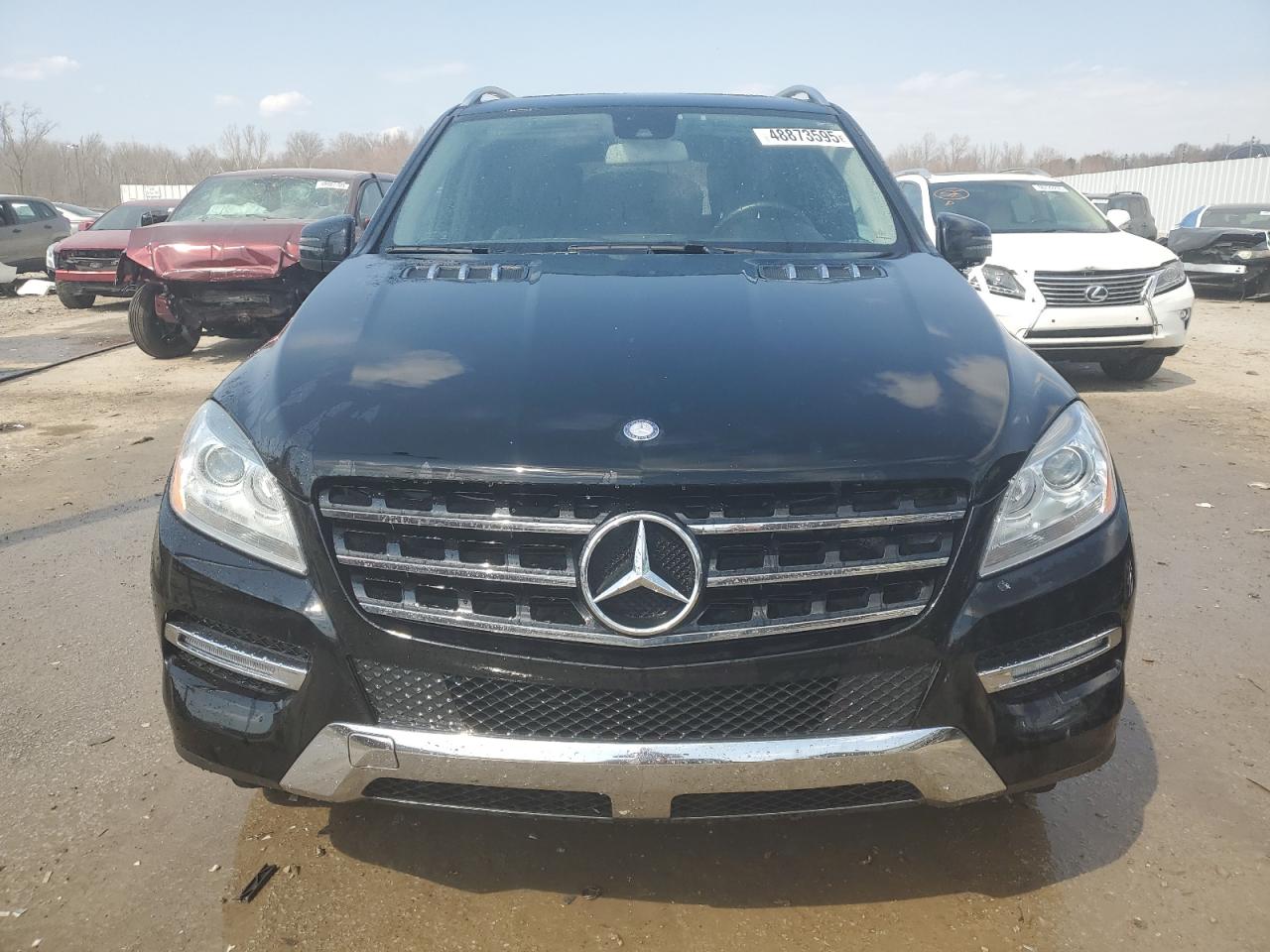 2013 Mercedes-Benz M-klasse VIN 4JGDA5HB5DA247575 Copart auction photo, side damage thumbnail 5