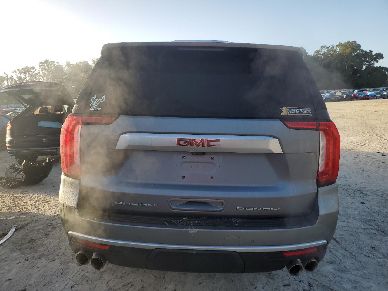 2022 GMC Yukon VIN 1GKS2DKL6NR138795 Copart auction photo, undercarriage damage thumbnail 6