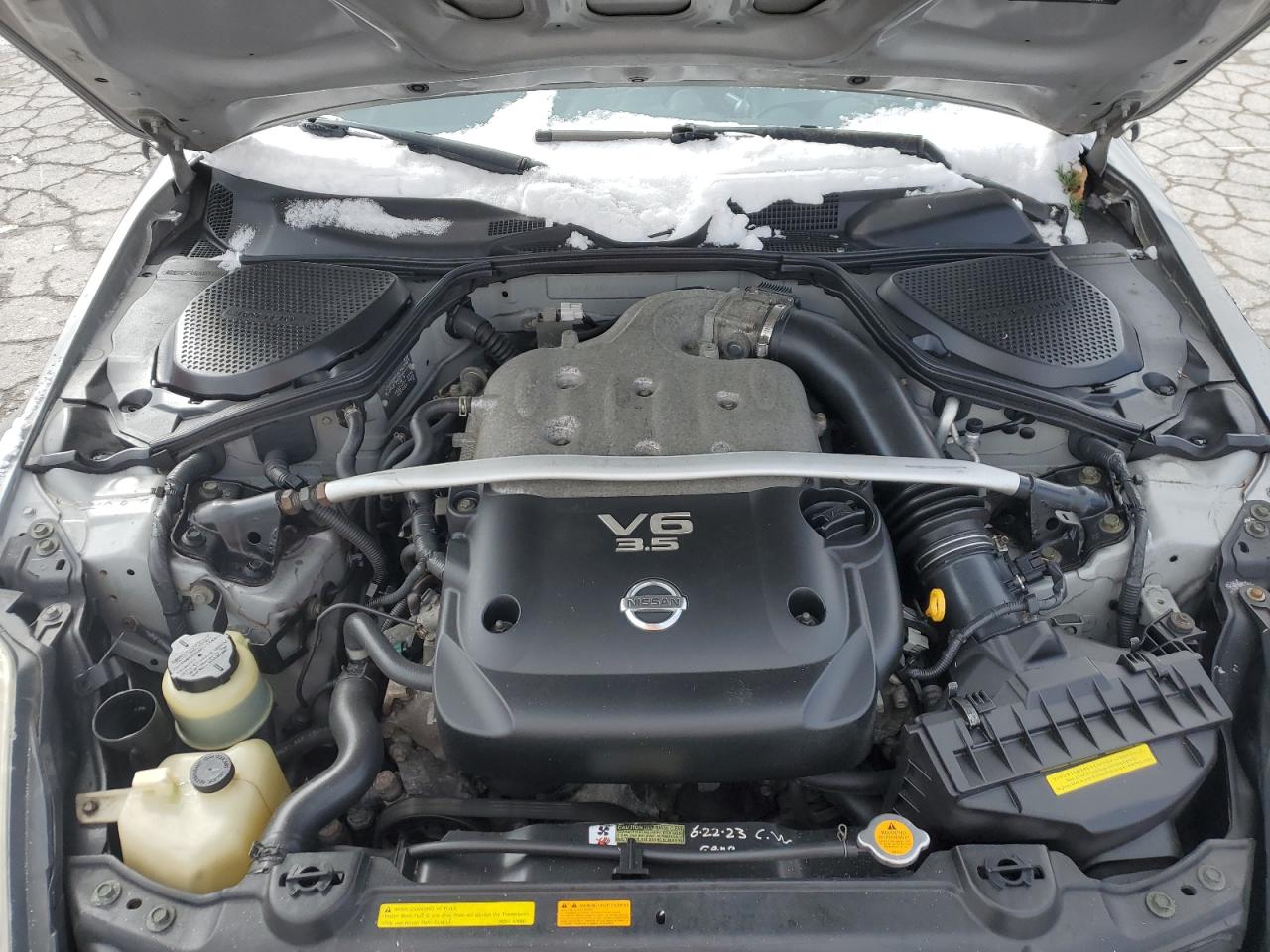 2006 Nissan 350Z VIN JN1AZ34D36M310429 Copart auction photo, all over damage thumbnail 12