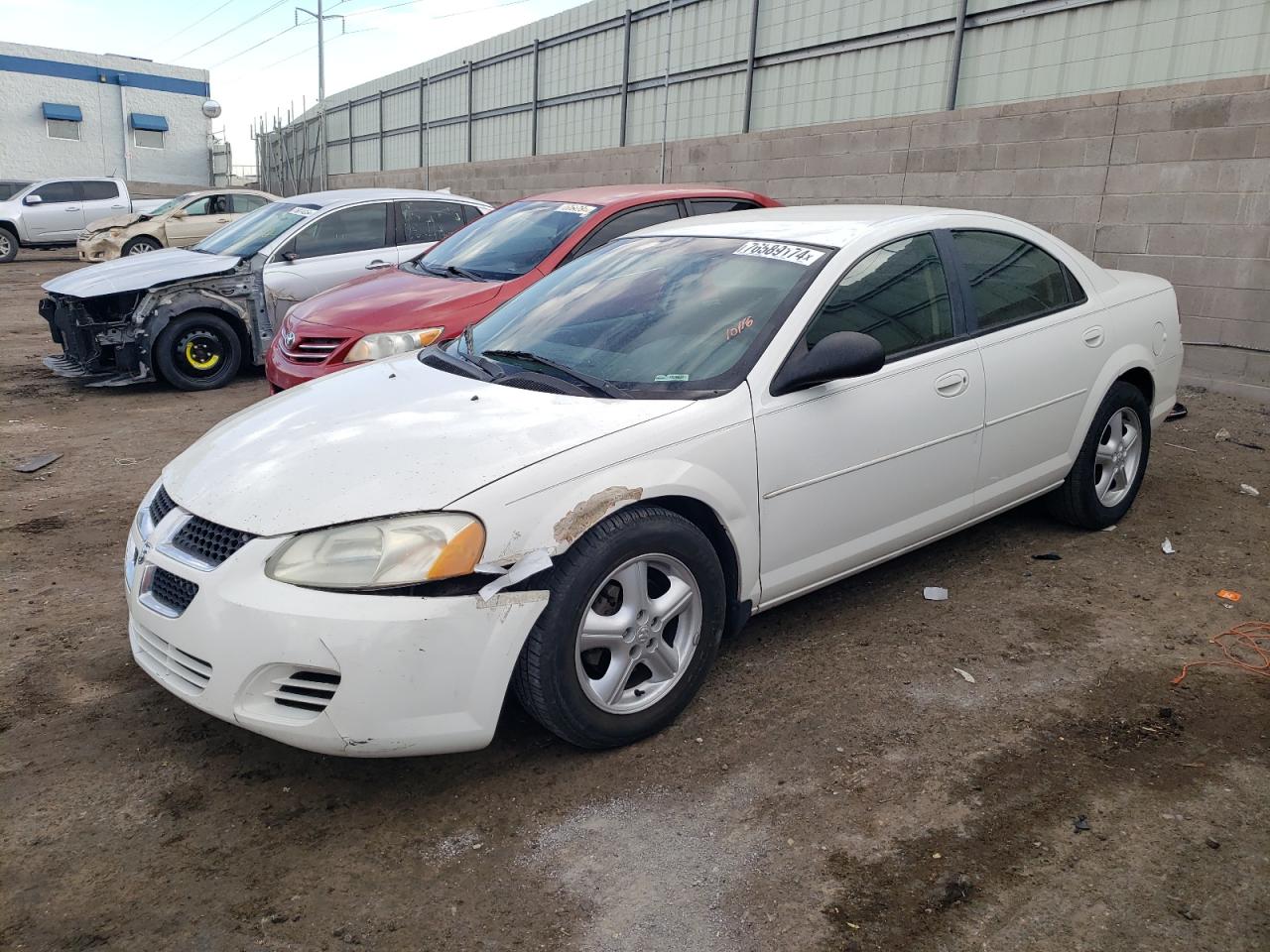2005 Dodge Stratus VIN 1B3EL46X75N654367
