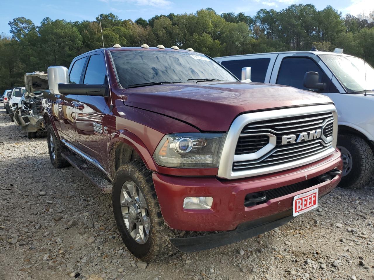2018 RAM 3500 VIN 3C63R3FL5JG104011 Copart auction photo, minor dent/scratches damage thumbnail 4