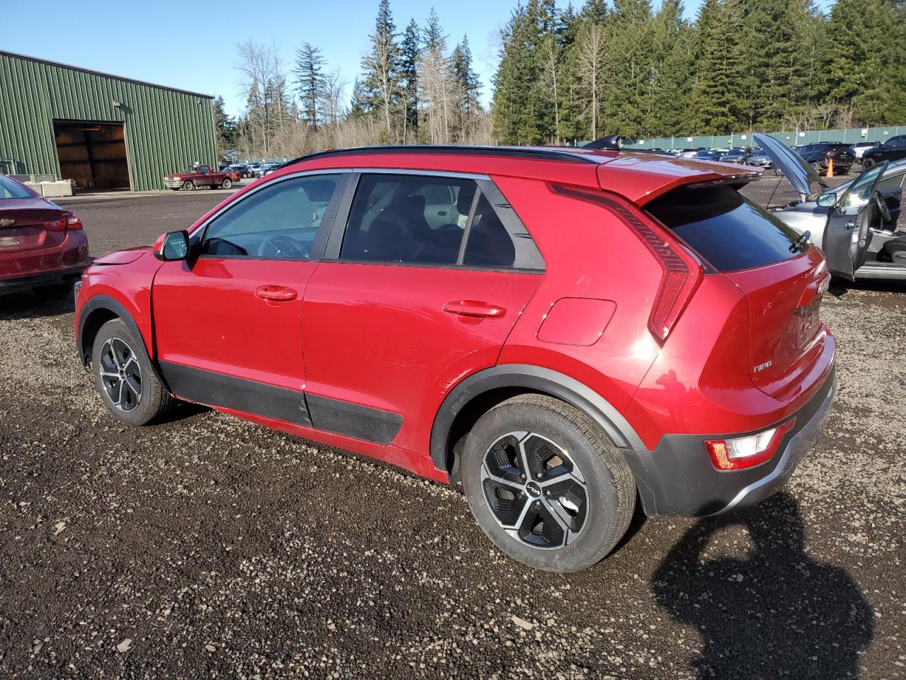 2023 KIA Niro VIN KNDCP3LE0P5094332 Copart auction photo, front end damage thumbnail 2