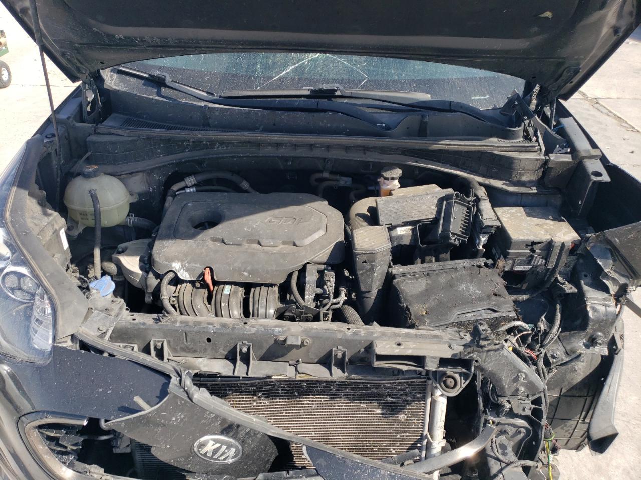 2021 KIA Sportage VIN KNDP63AC0M7854457 Copart auction photo, front end damage thumbnail 12