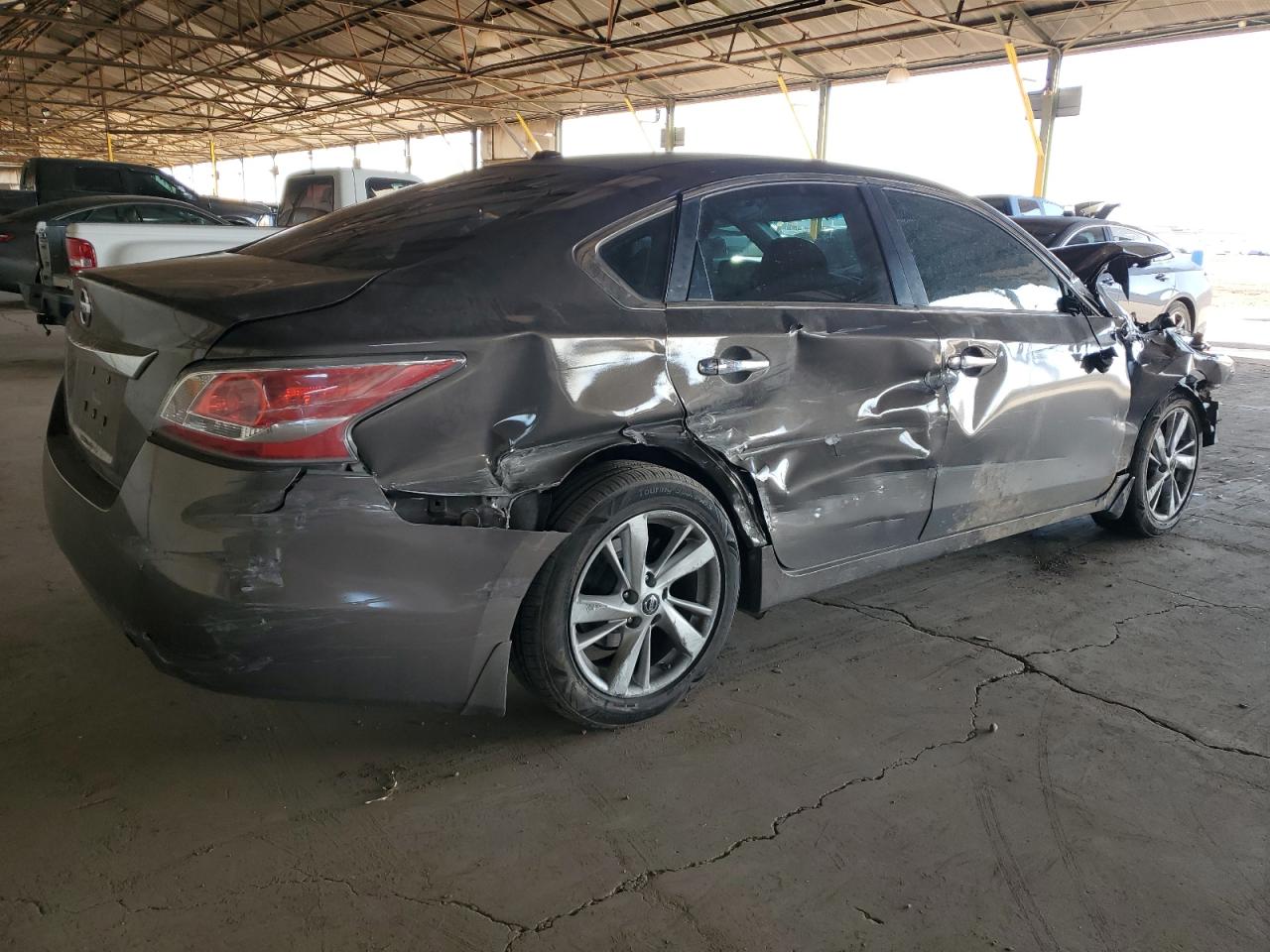 2014 Nissan Altima VIN 1N4AL3AP2EC404227 Copart auction photo, all over damage thumbnail 3