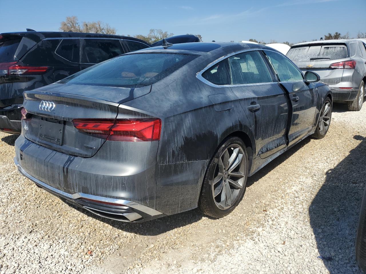 2024 Audi A5 VIN WAUFACF54RA025452 Copart auction photo, water/flood damage thumbnail 3
