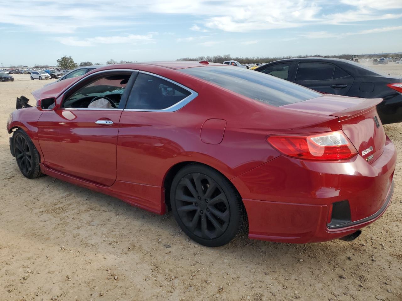 2013 Honda Accord VIN 1HGCT2B80DA007924 Copart auction photo, front end / minor dent/scratches damage thumbnail 2