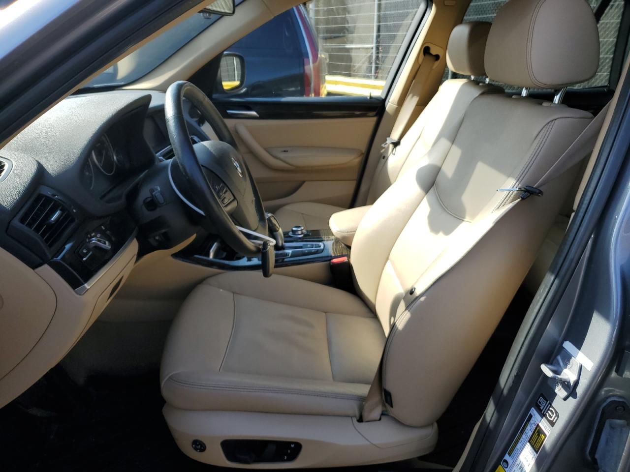 2014 BMW X3 VIN 5UXWX9C59E0D43822 Copart auction photo, front end damage thumbnail 7