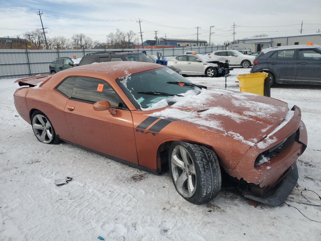 2011 Dodge Challenger VIN 2B3CJ5DT7BH604821 Copart auction photo, all over damage thumbnail 4