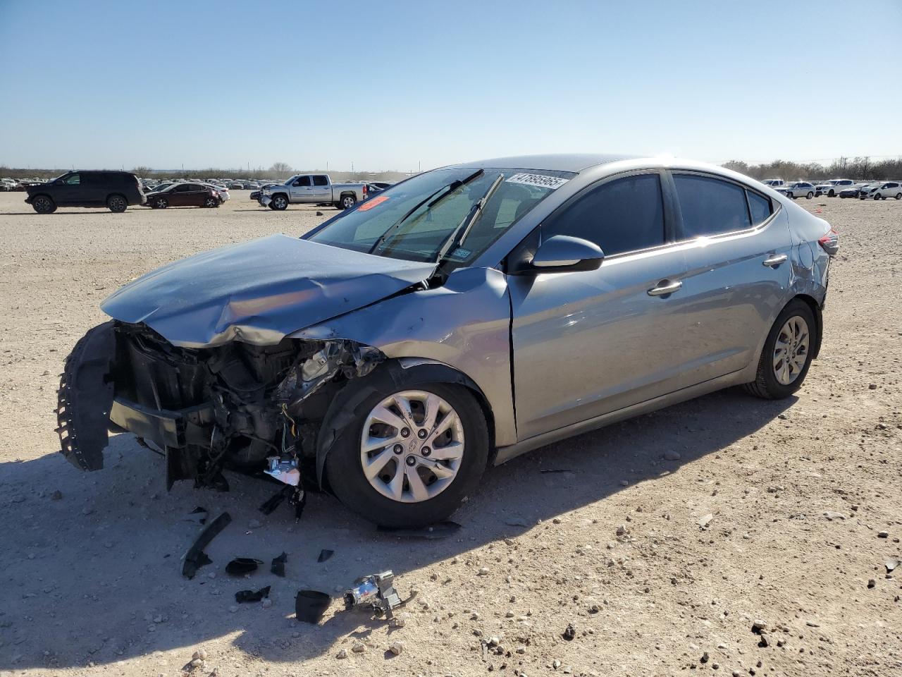 2017 Hyundai Elantra VIN 5NPD74LF9HH152264