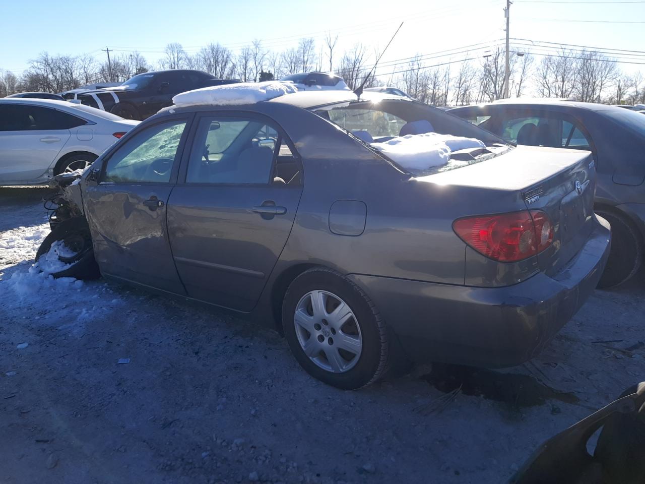 2005 Toyota Corolla VIN 2T1BR32E25C424379 Copart auction photo, all over damage thumbnail 2