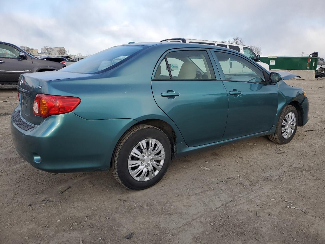 2010 Toyota Corolla VIN 2T1BU4EE5AC321743 Copart auction photo, front end damage thumbnail 3