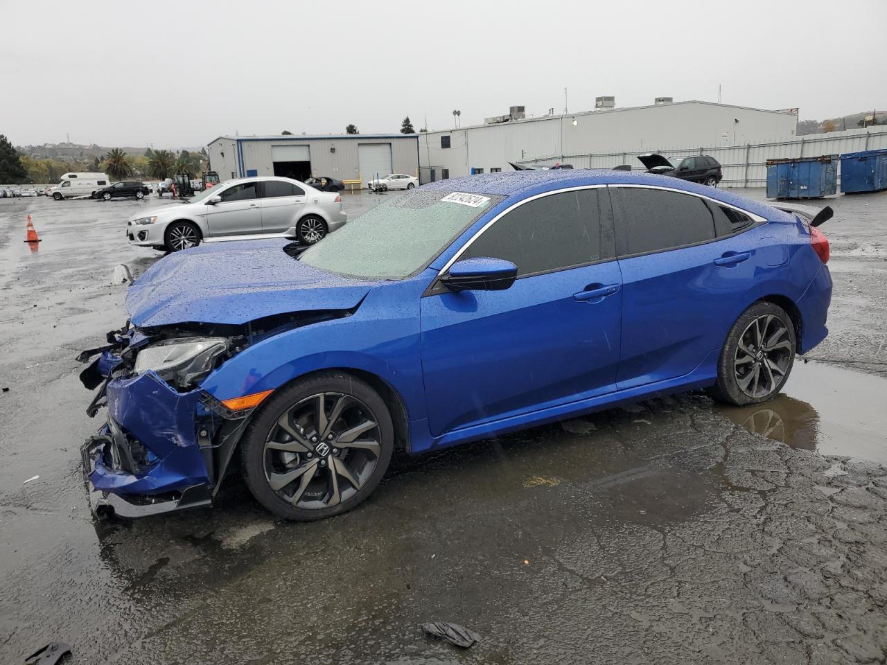 2020 Honda Civic VIN 2HGFC2F87LH593433