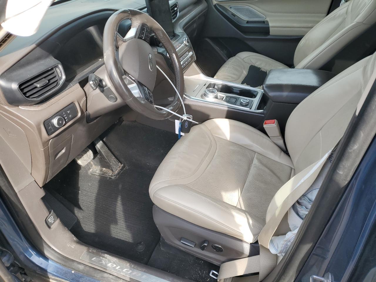 2020 Ford Explorer VIN 1FM5K8HC0LGB52526 Copart auction photo, front end damage thumbnail 7