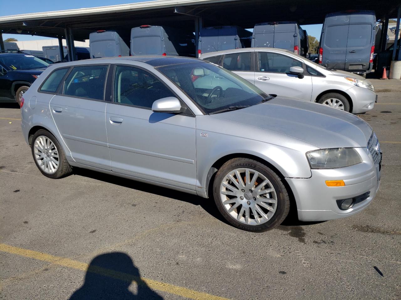 2006 Audi A3 VIN WAUMF78P76A035127 Copart auction photo, mechanical damage thumbnail 4