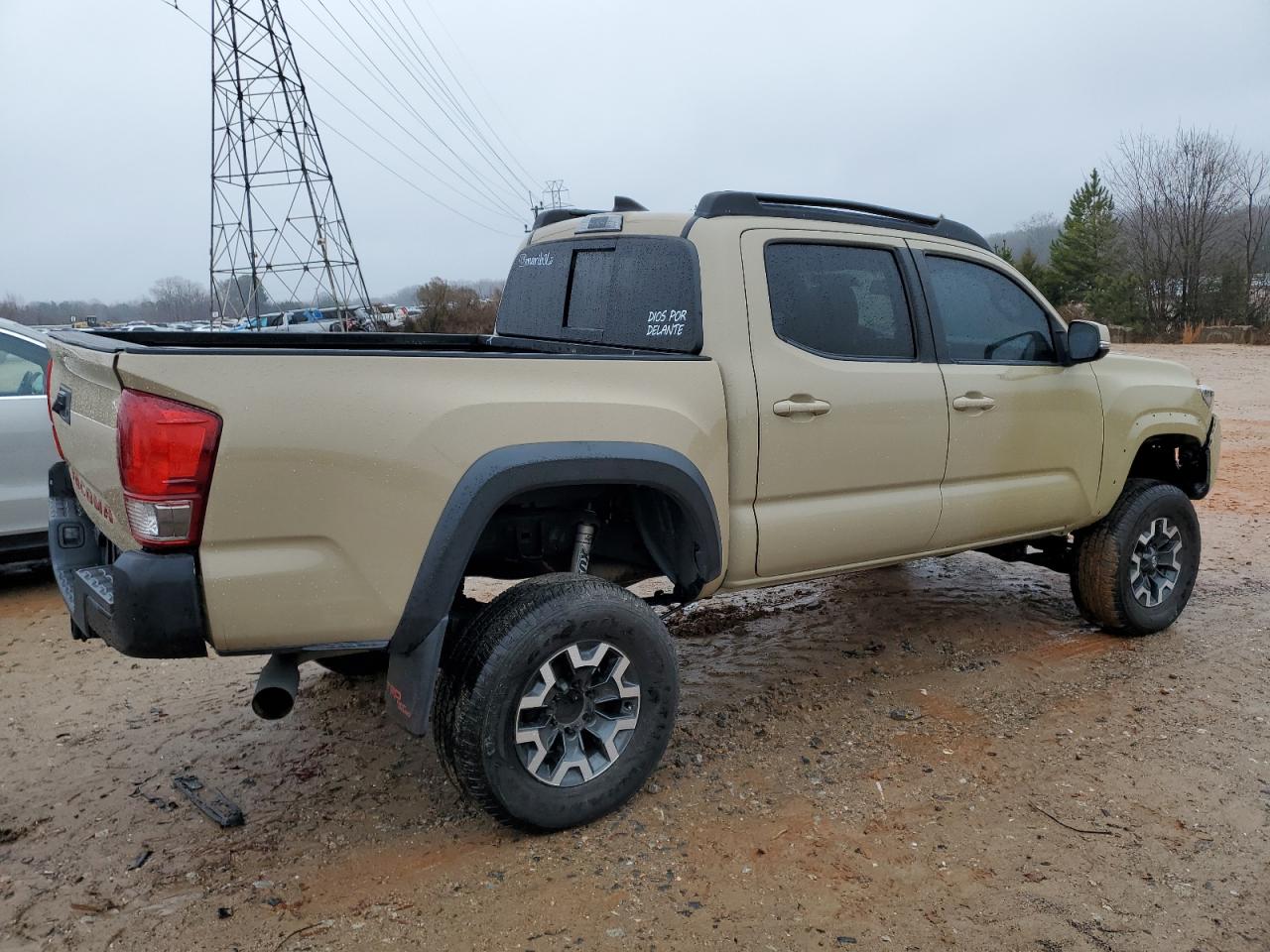 2017 Toyota Tacoma VIN 3TMCZ5ANXHM046406 Copart auction photo, front end / undercarriage damage thumbnail 3