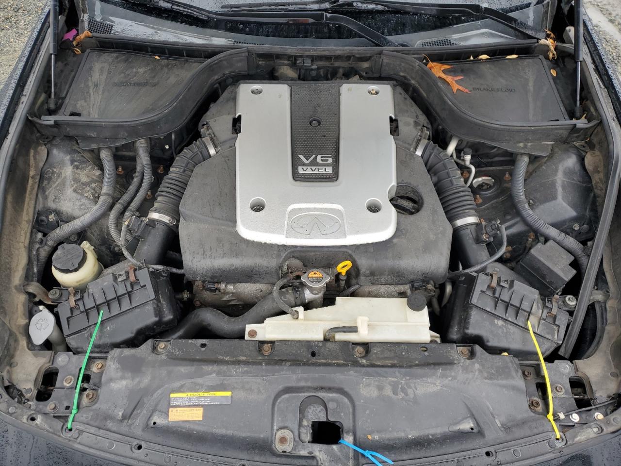 2012 Infiniti G VIN JN1CV6AR5CM679651 Copart auction photo, all over damage thumbnail 11