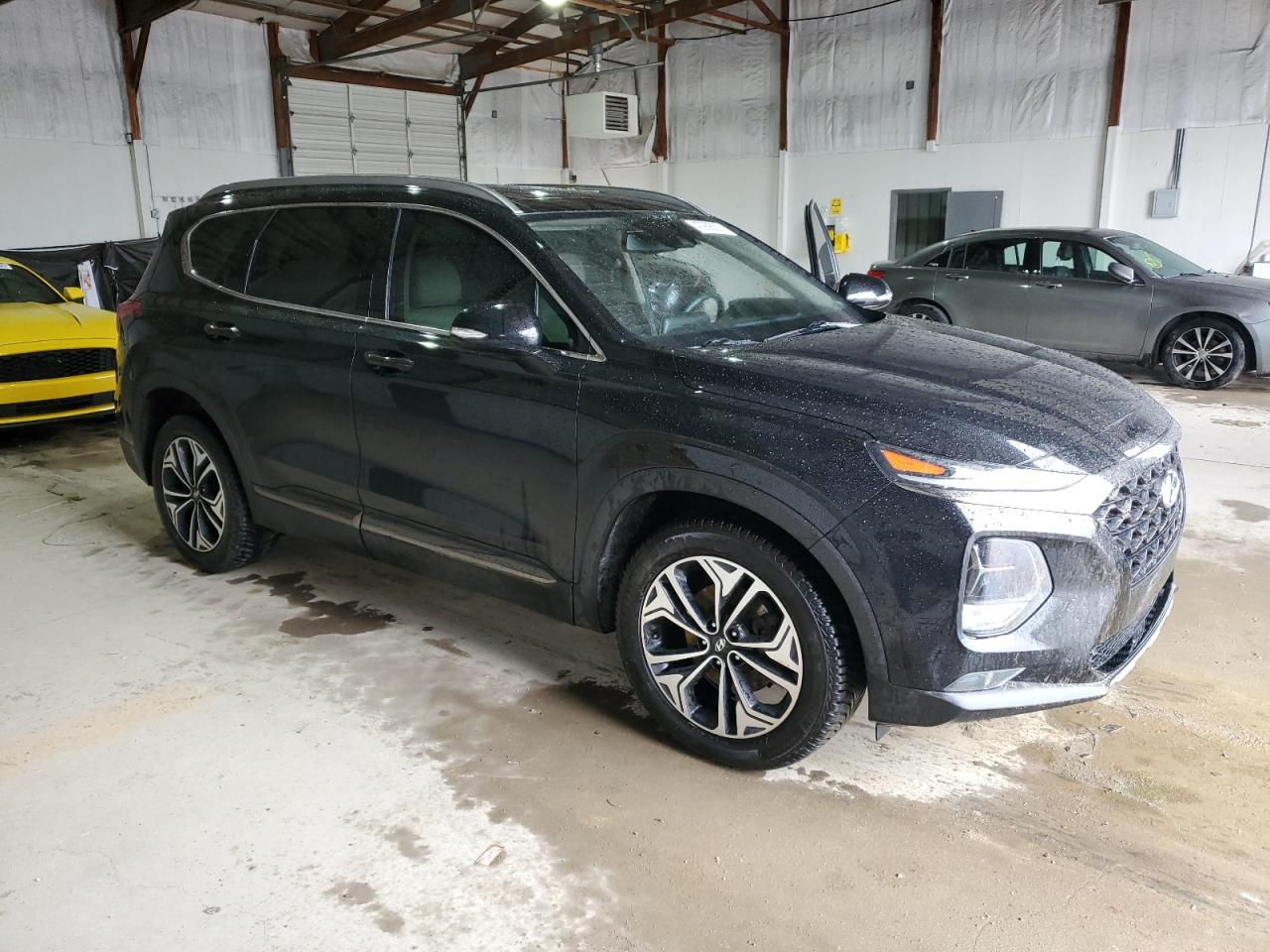 2019 Hyundai Santa Fe VIN 5NMS5CAA6KH014183 Copart auction photo, rear end damage thumbnail 4