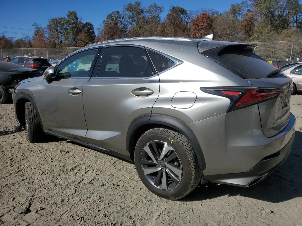 2021 Lexus NX VIN JTJGARDZ8M2247721 Copart auction photo, front end damage thumbnail 2