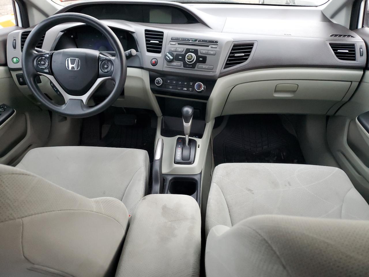 2012 Honda Civic VIN 19XFB5F51CE003618 Copart auction photo, mechanical damage thumbnail 8