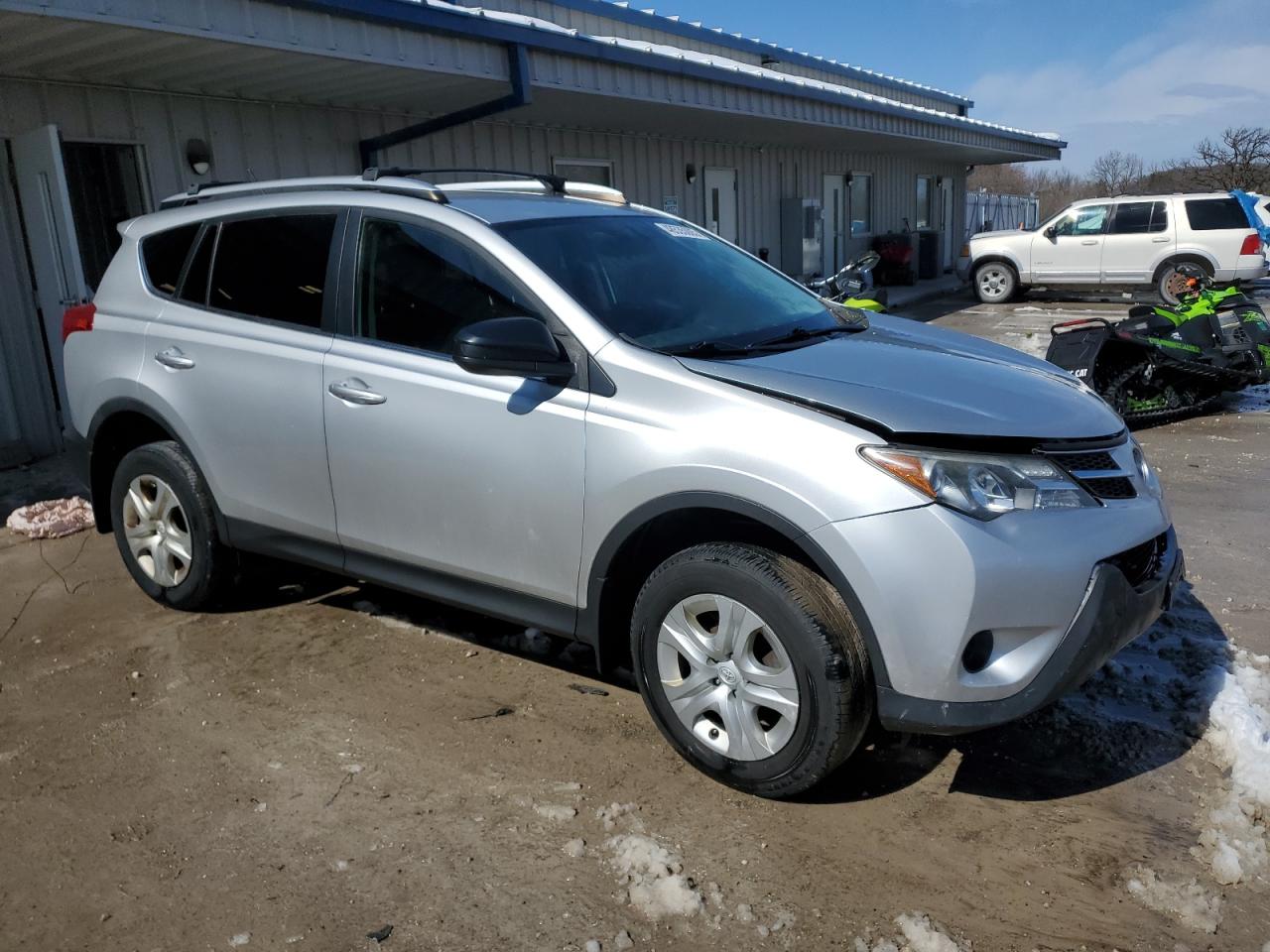 2014 Toyota RAV 4 VIN JTMZFREV6ED038783 Copart auction photo, front end damage thumbnail 4