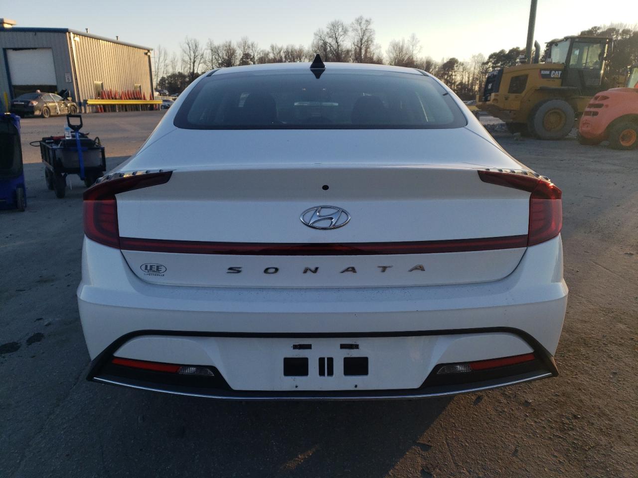 2021 Hyundai Sonata VIN 5NPEG4JA0MH111642 Copart auction photo, front end / undercarriage damage thumbnail 6