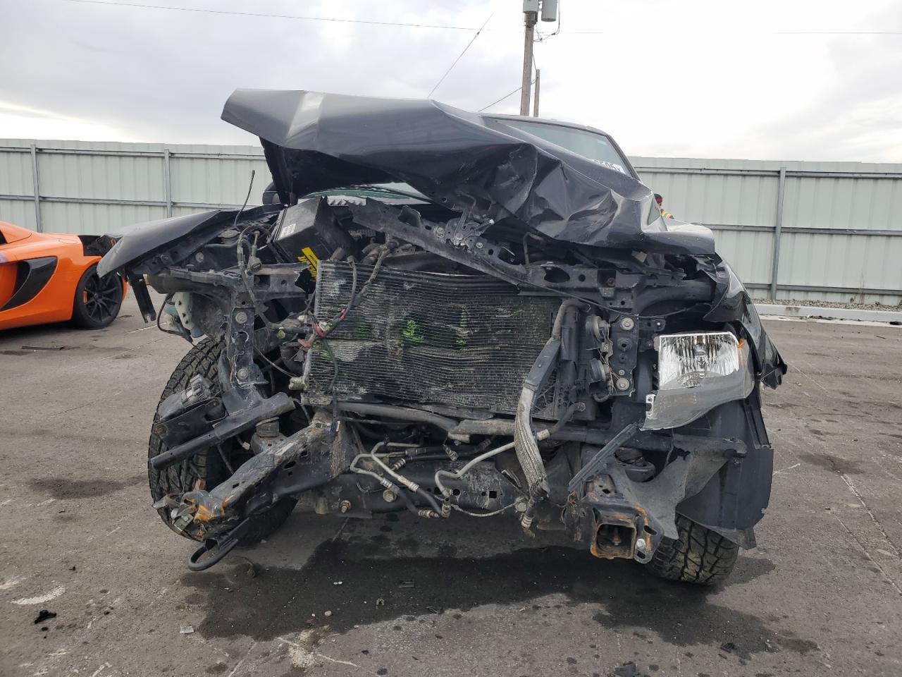 2013 Ford Expedition VIN 1FMJU2A59DEF61770 Copart auction photo, front end damage thumbnail 5