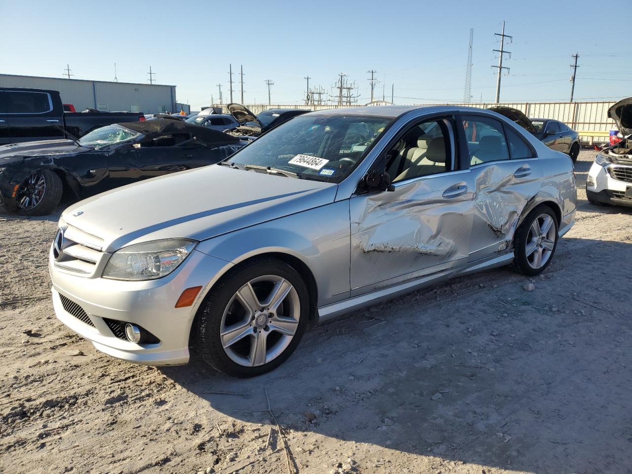 2010 Mercedes-Benz C-klasse VIN WDDGF5EB4AR097694