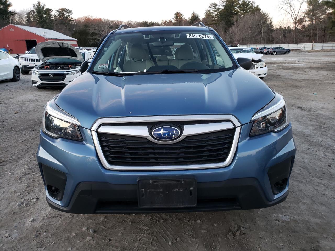 2021 Subaru Forester VIN JF2SKADC6MH440021 Copart auction photo, side / minor dent/scratches damage thumbnail 5