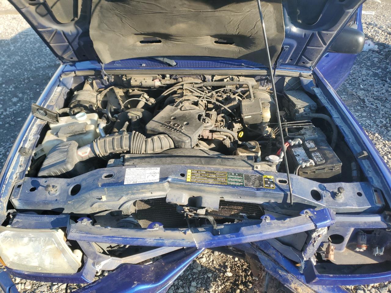2005 Ford Ranger VIN 1FTZR45E25PA79288 Copart auction photo, front end / rear end damage thumbnail 12