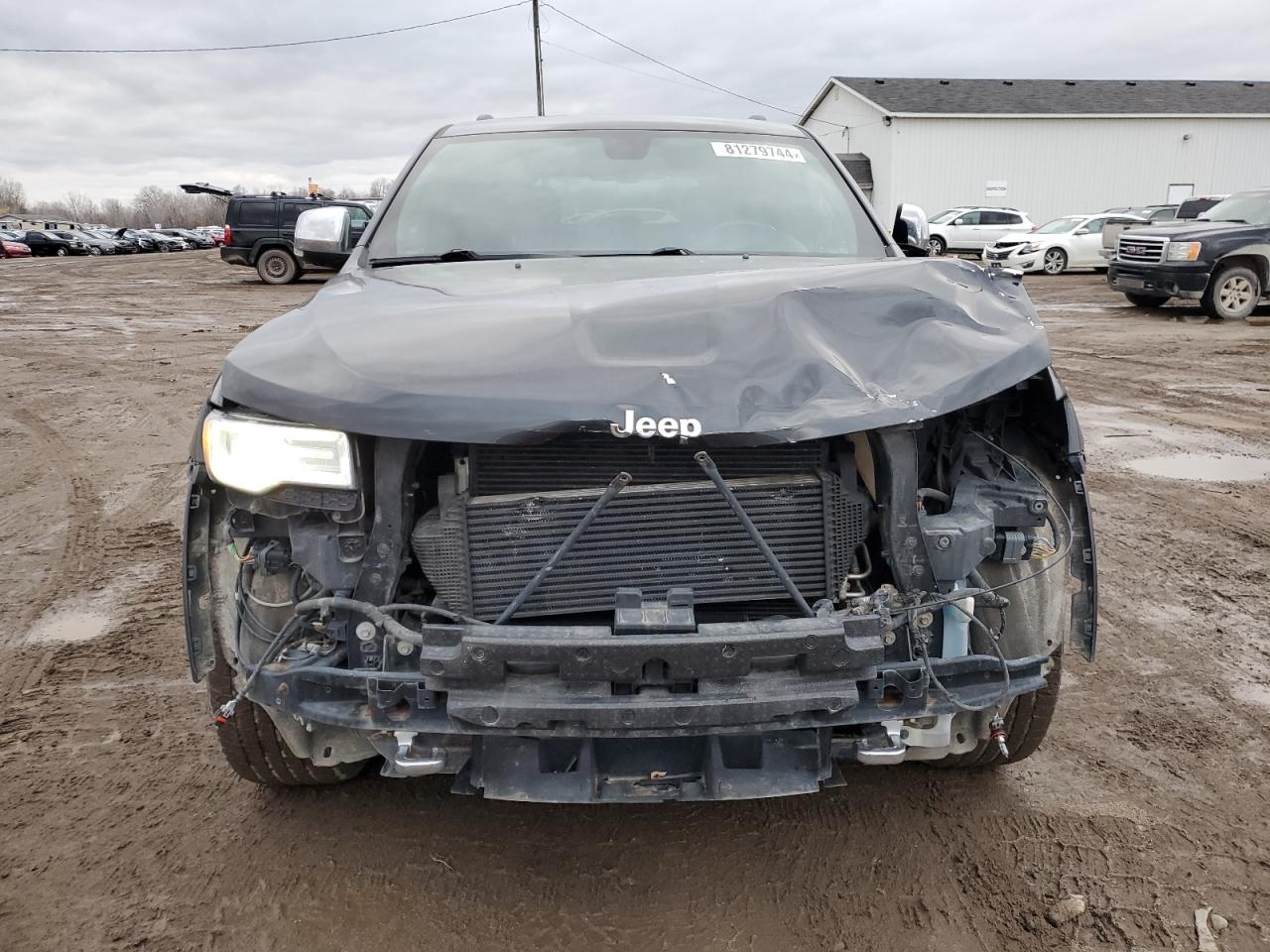 2015 Jeep Grand Cherokee VIN 1C4RJFCM4FC706109 Copart auction photo, front end damage thumbnail 5