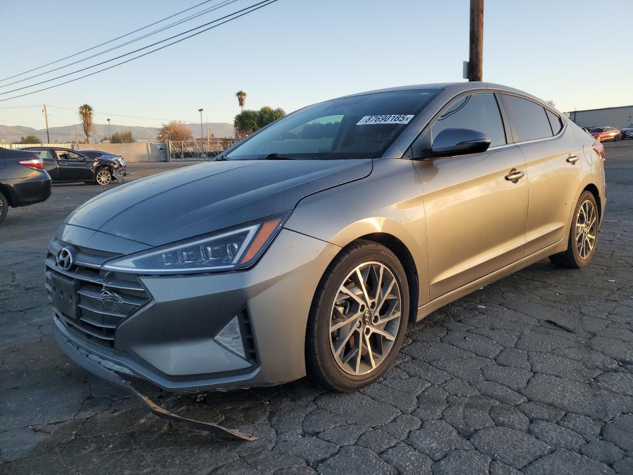 2019 Hyundai Elantra VIN KMHD84LF7KU782421