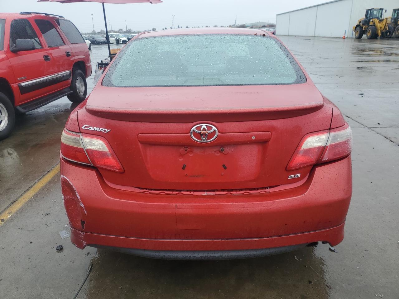 2007 Toyota Camry VIN 4T1BE46K27U100903 Copart auction photo, rear end / front end damage thumbnail 6