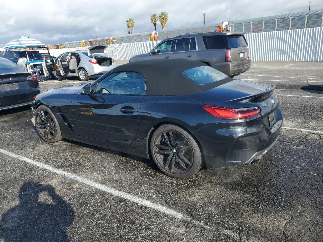 2020 BMW Z4 VIN WBAHF9C02LWW55809 Copart auction photo, front end / minor dent/scratches damage thumbnail 2